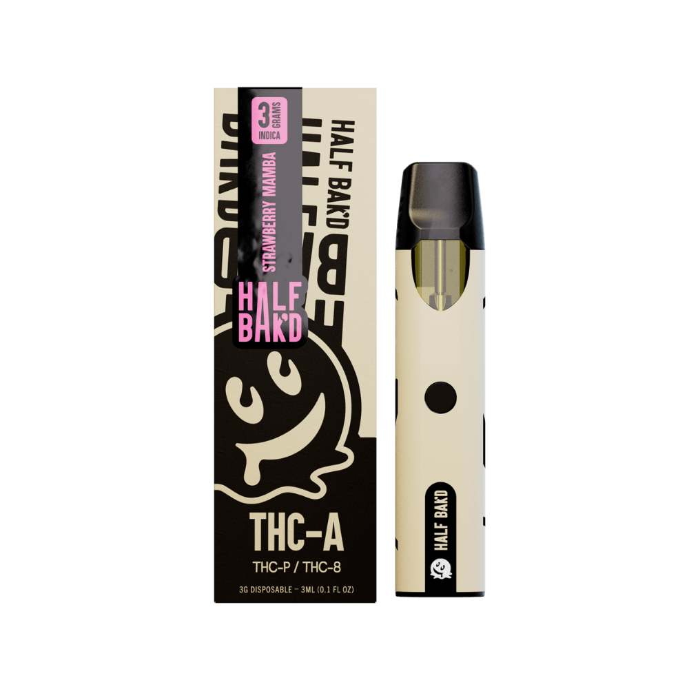 Strawberry Mamba | 3G Indica Disposable - HALF BAK&