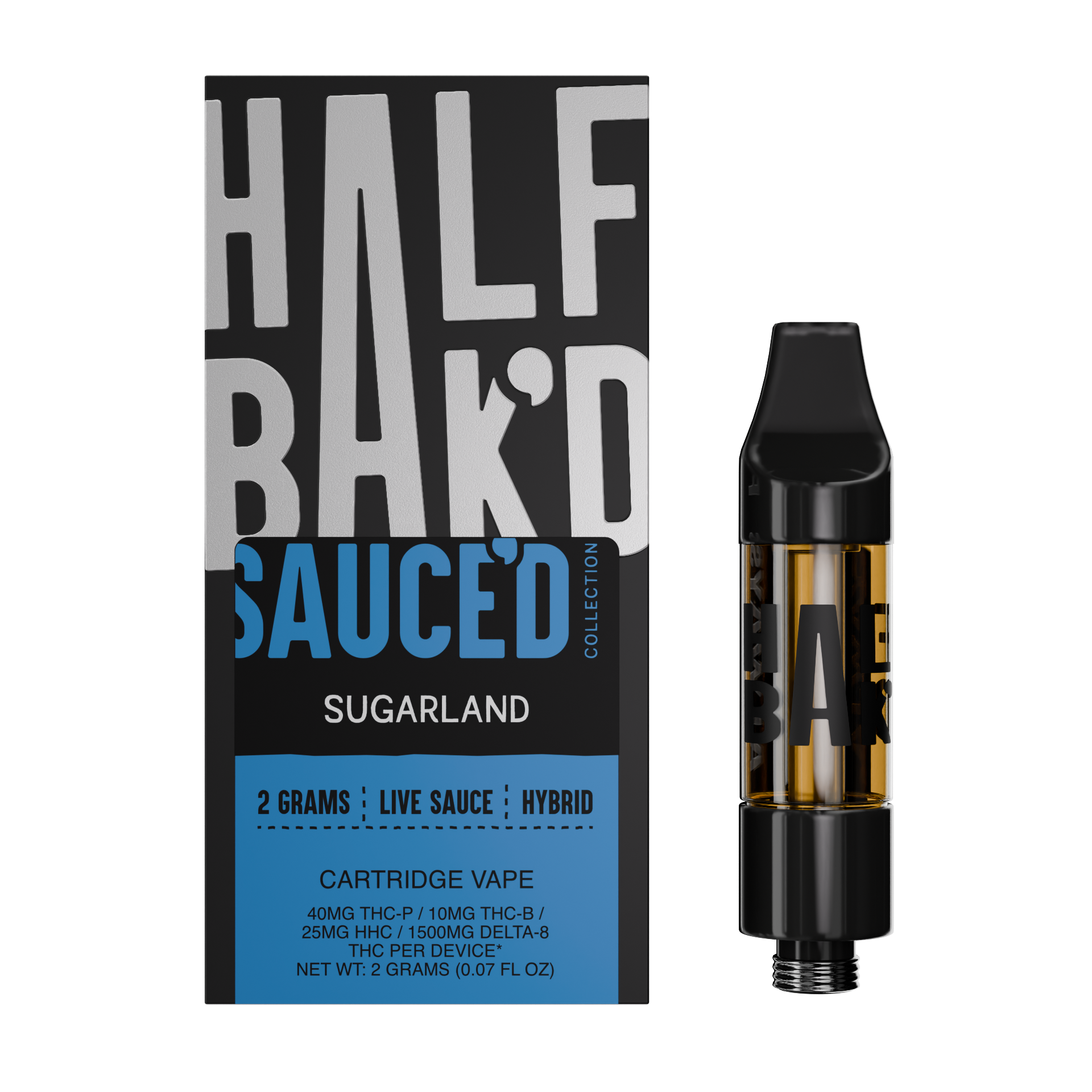 Sugarland | 2G Hybrid Cartridge | HALF BAK'D Sugarland | 2G Hybrid Cartridge | HALF BAK'D