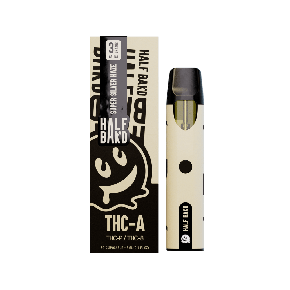 Super Silver Haze | 3G Sativa Disposable | HALF BAK'D Super Silver Haze | 3G Sativa Disposable | HALF BAK'D