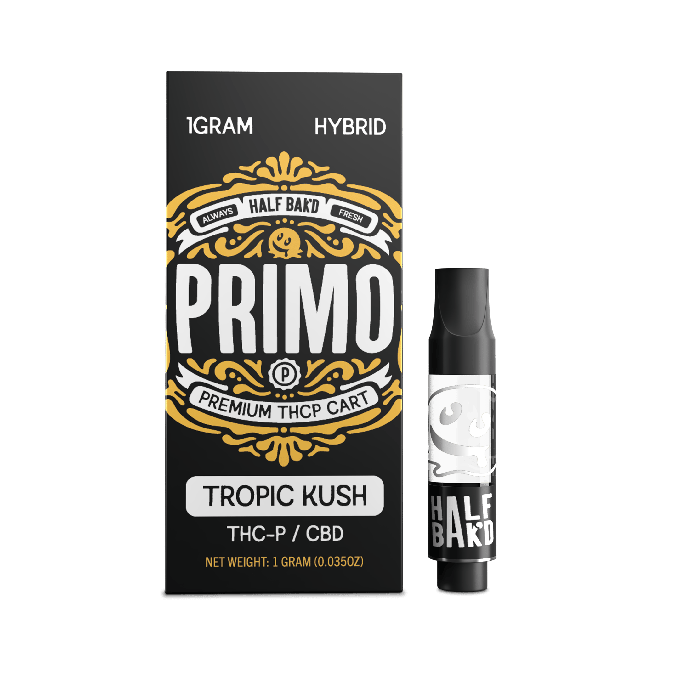 Tropic Kush | 1G Hybrid Cartridge - Cartridge -  HALF BAK&
