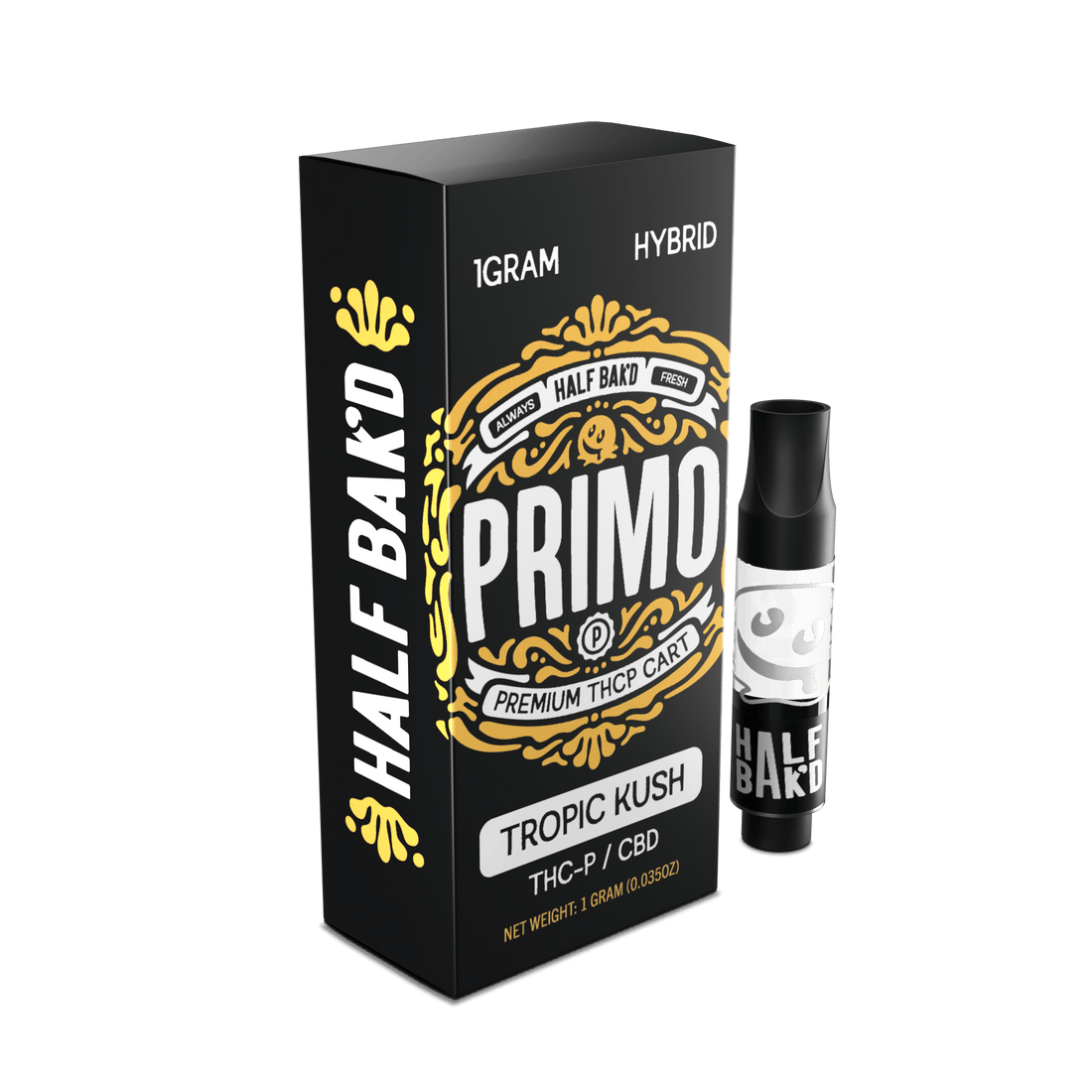 Tropic Kush | 1G Hybrid Cartridge - Cartridge -  HALF BAK&