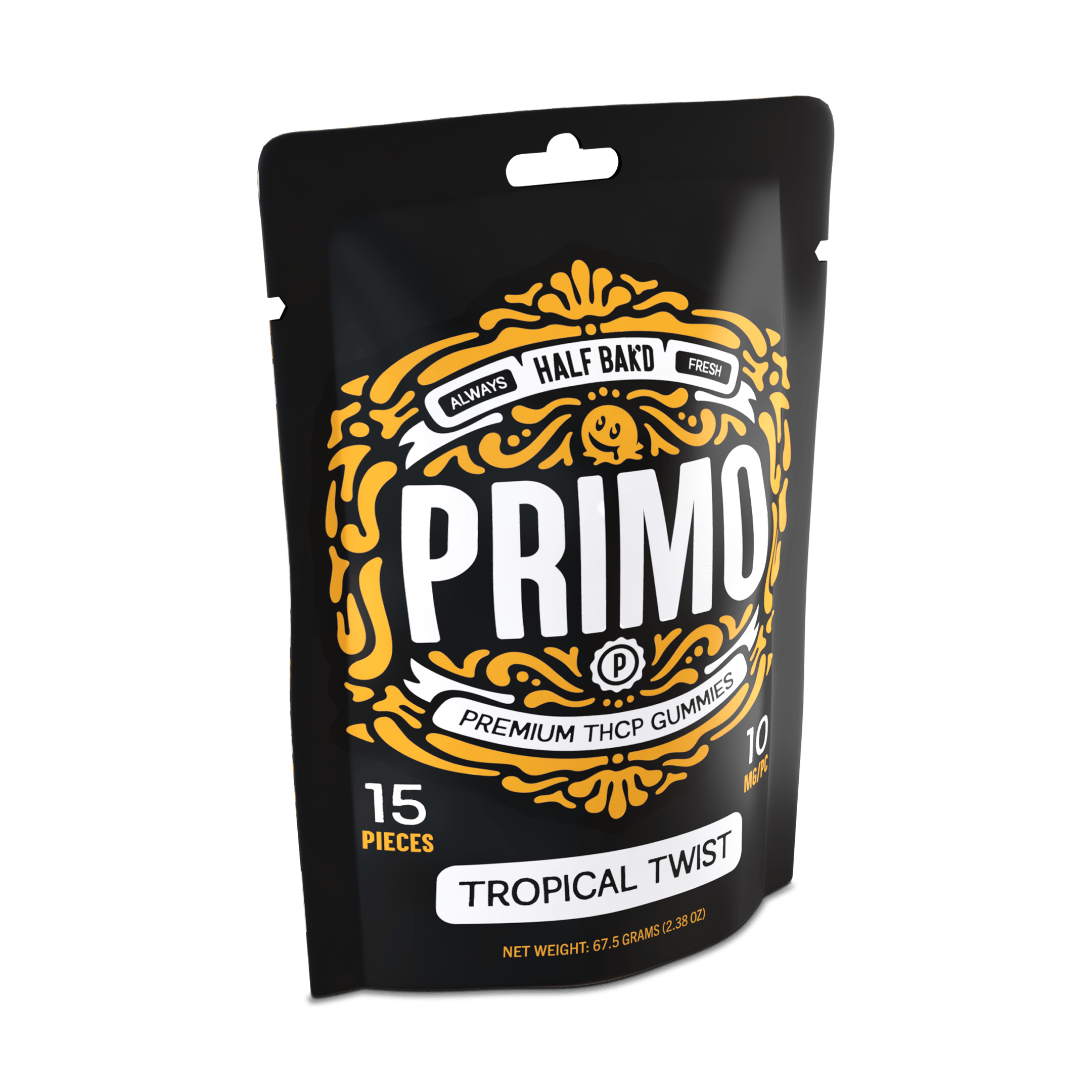 Tropical Twist Gummies | 15ct THC-P Gummies - Gummies -  HALF BAK&