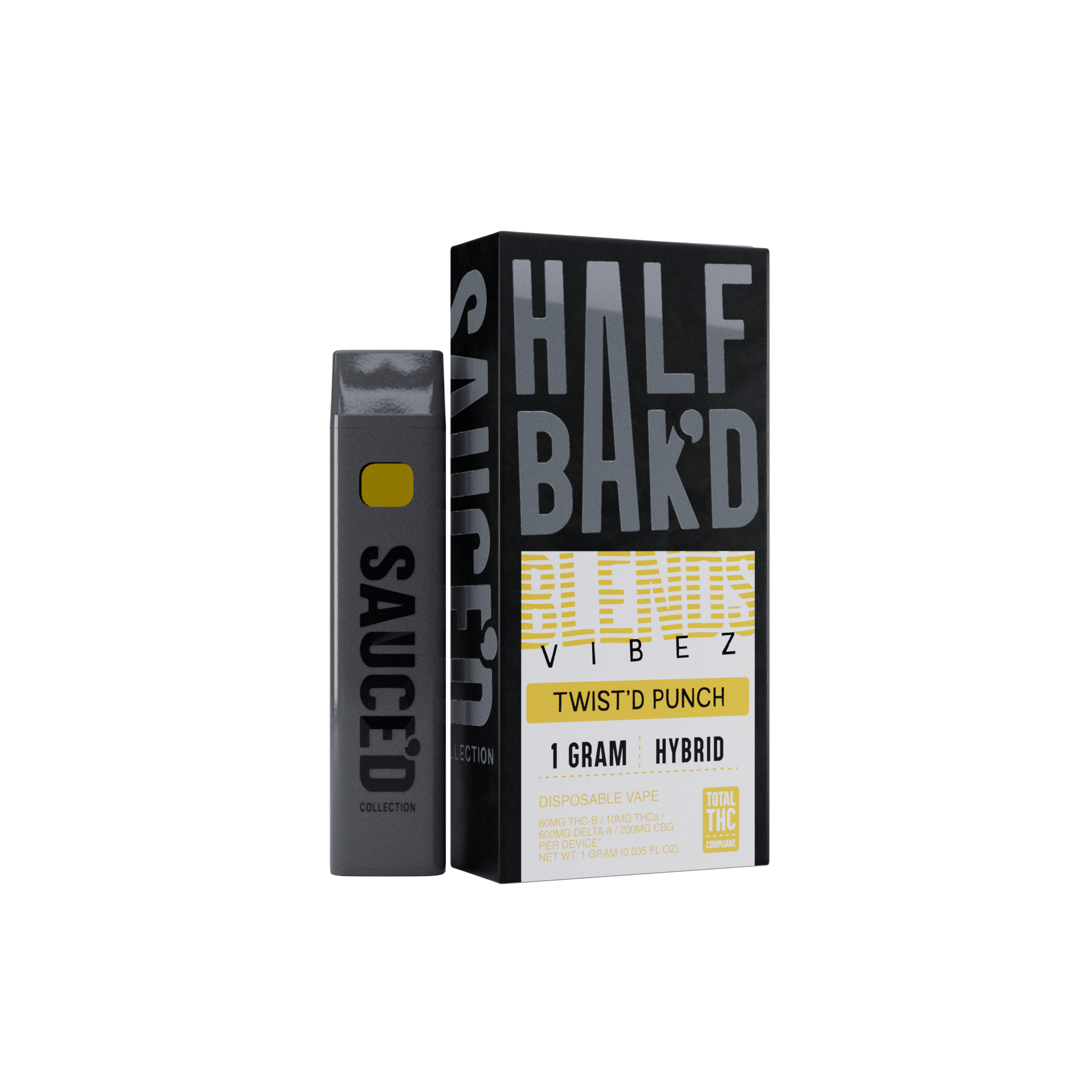Twist'd Punch | 1G Hybrid Disposable | Vibez Blend