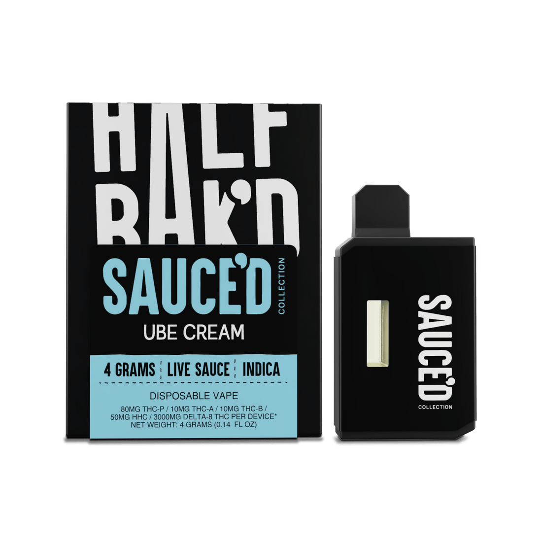 Ube Cream | 4G Indica Disposable - Disposable -  HALF BAK&