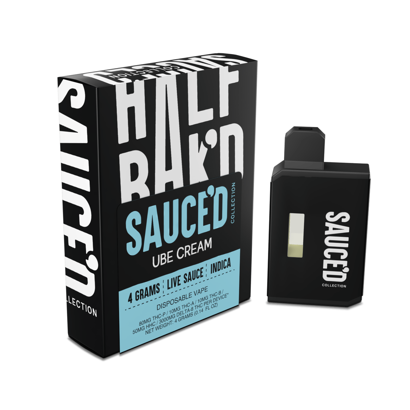 Ube Cream | 4G Indica Disposable - HALF BAK&