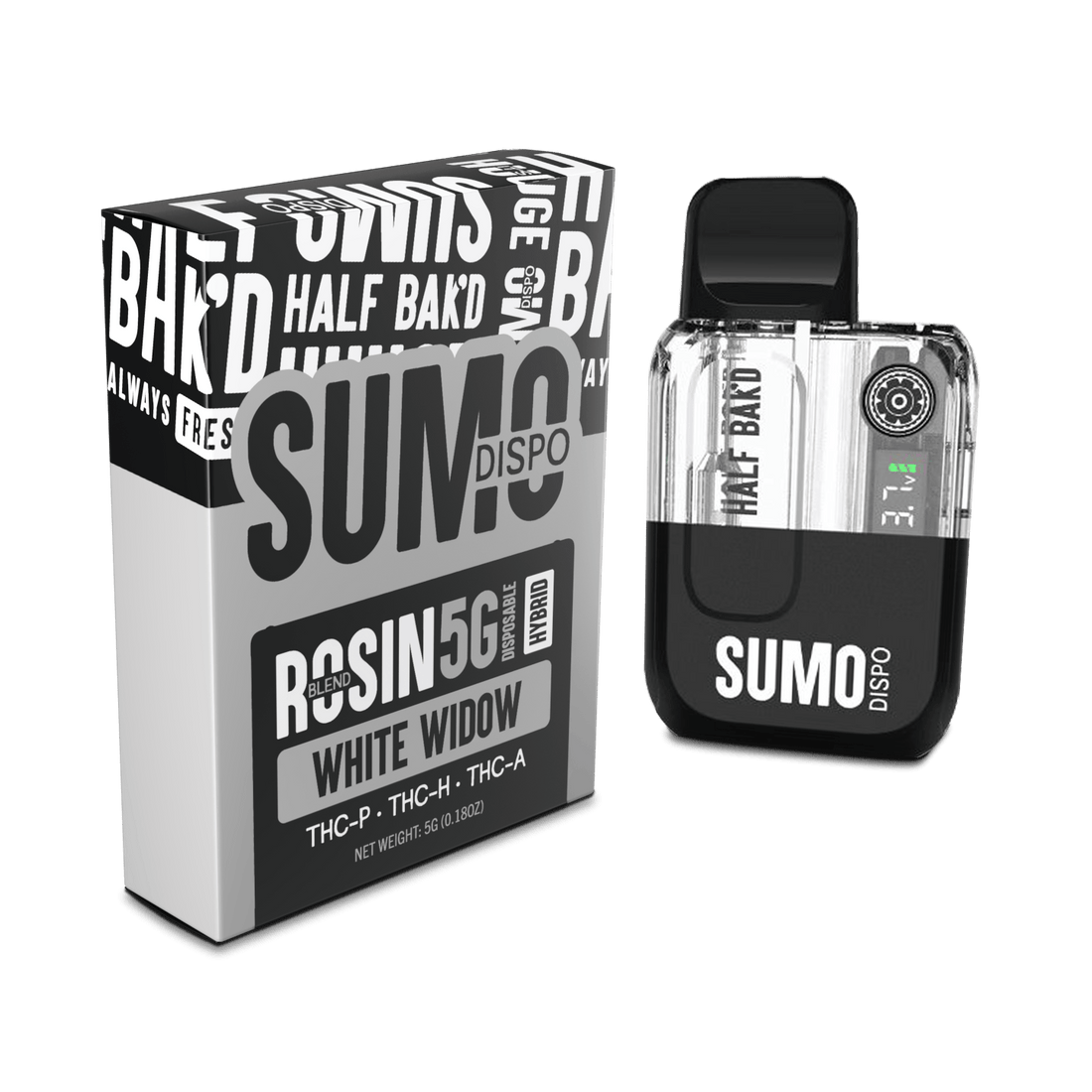 White Widow | 5G Hybrid Disposable - Disposable -  HALF BAK&