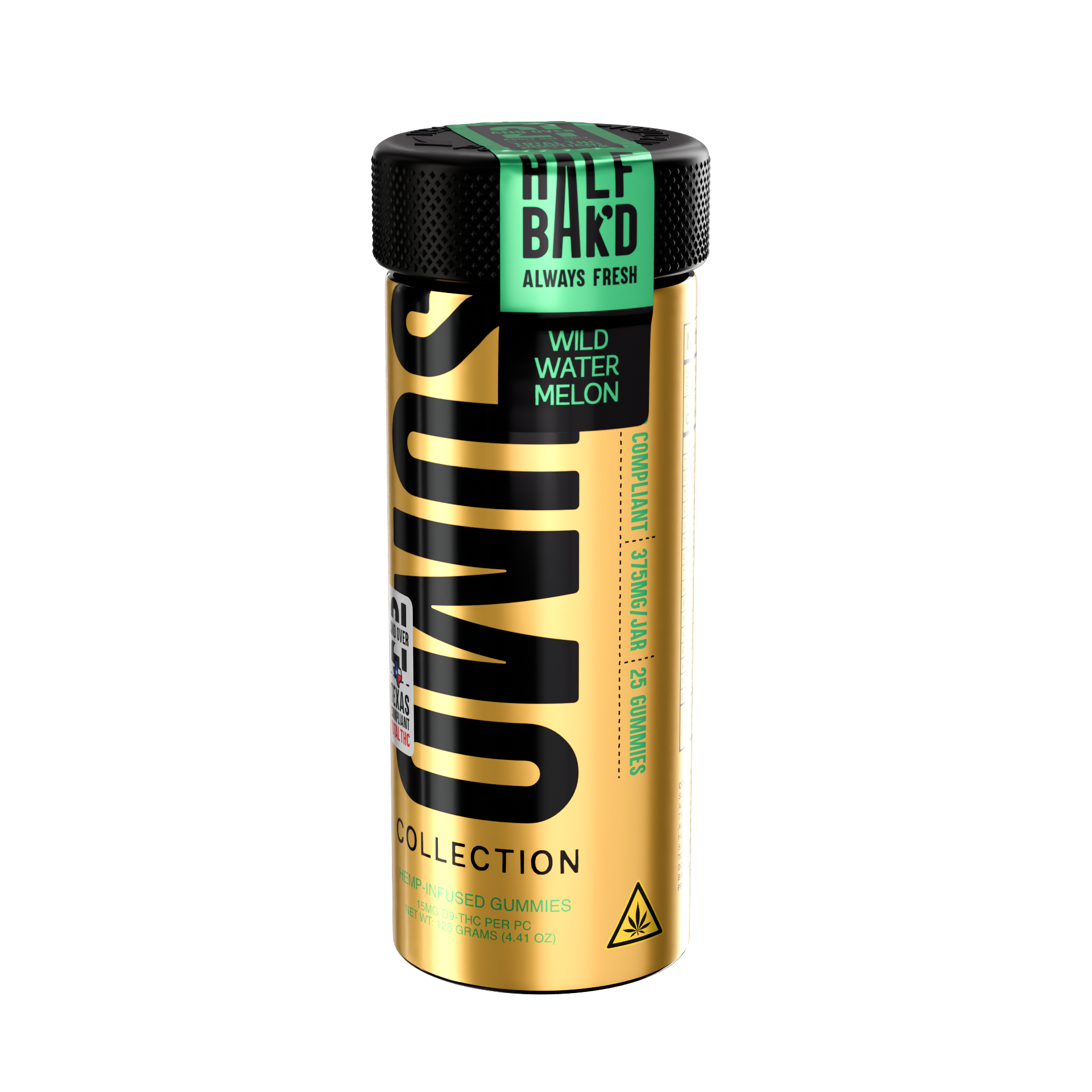Wild Watermelon | Sumo Gold Gummies - Gummies -  HALF BAK&