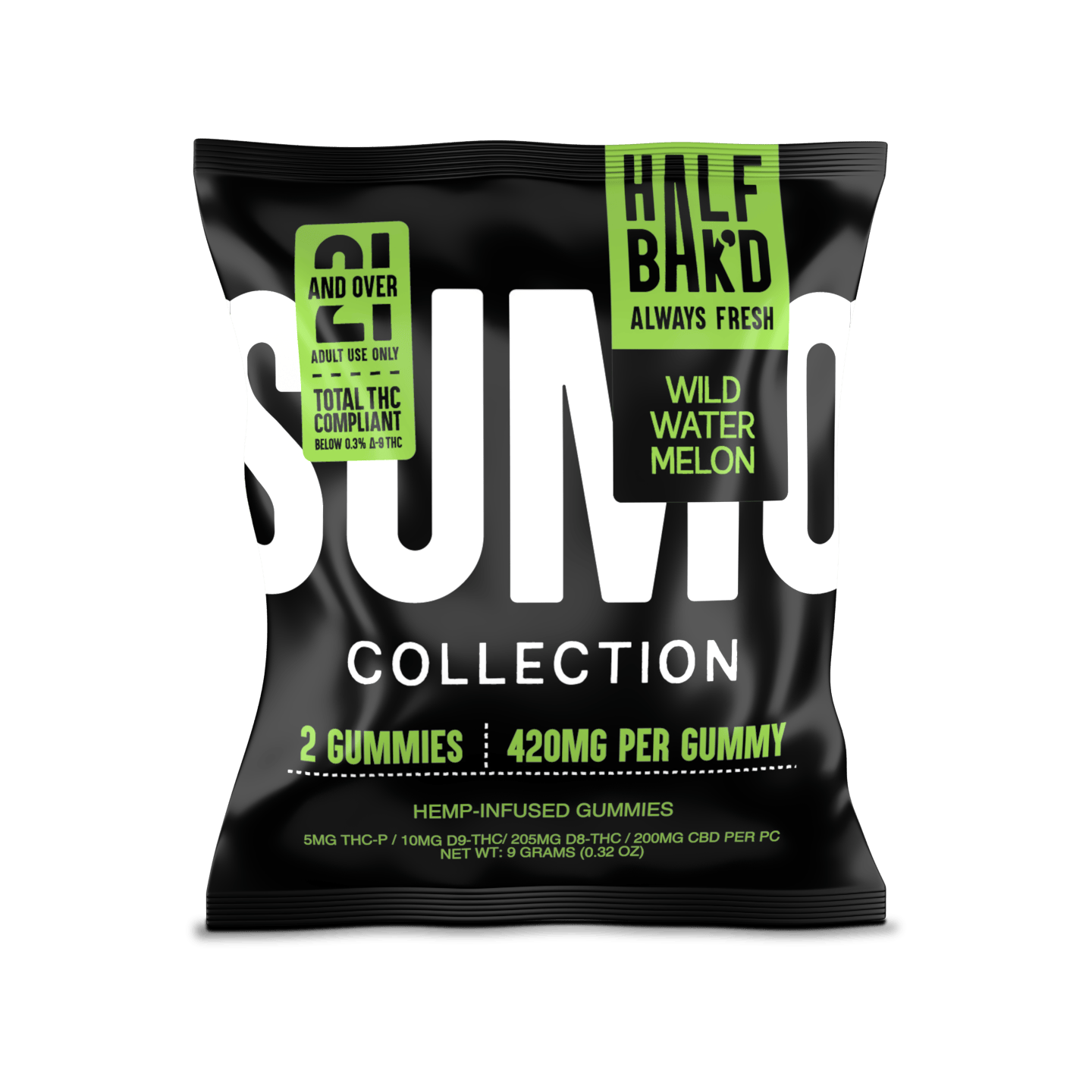 Wild Watermelon | Sumo Gummies - Gummies -  HALF BAK&