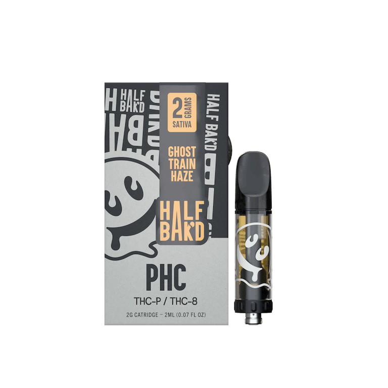 Ghost Train Haze - 2G PHC Cartridge (Sativa) - HALF BAK'D